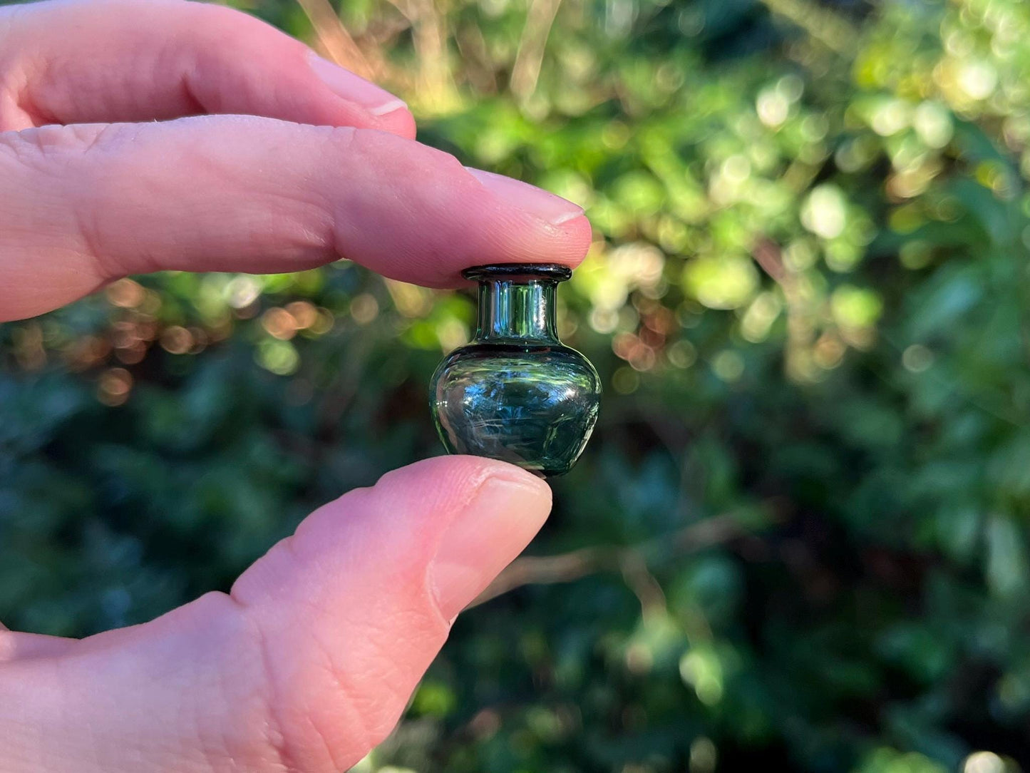 Set of 4pcs Vintage Mini Glass Vases