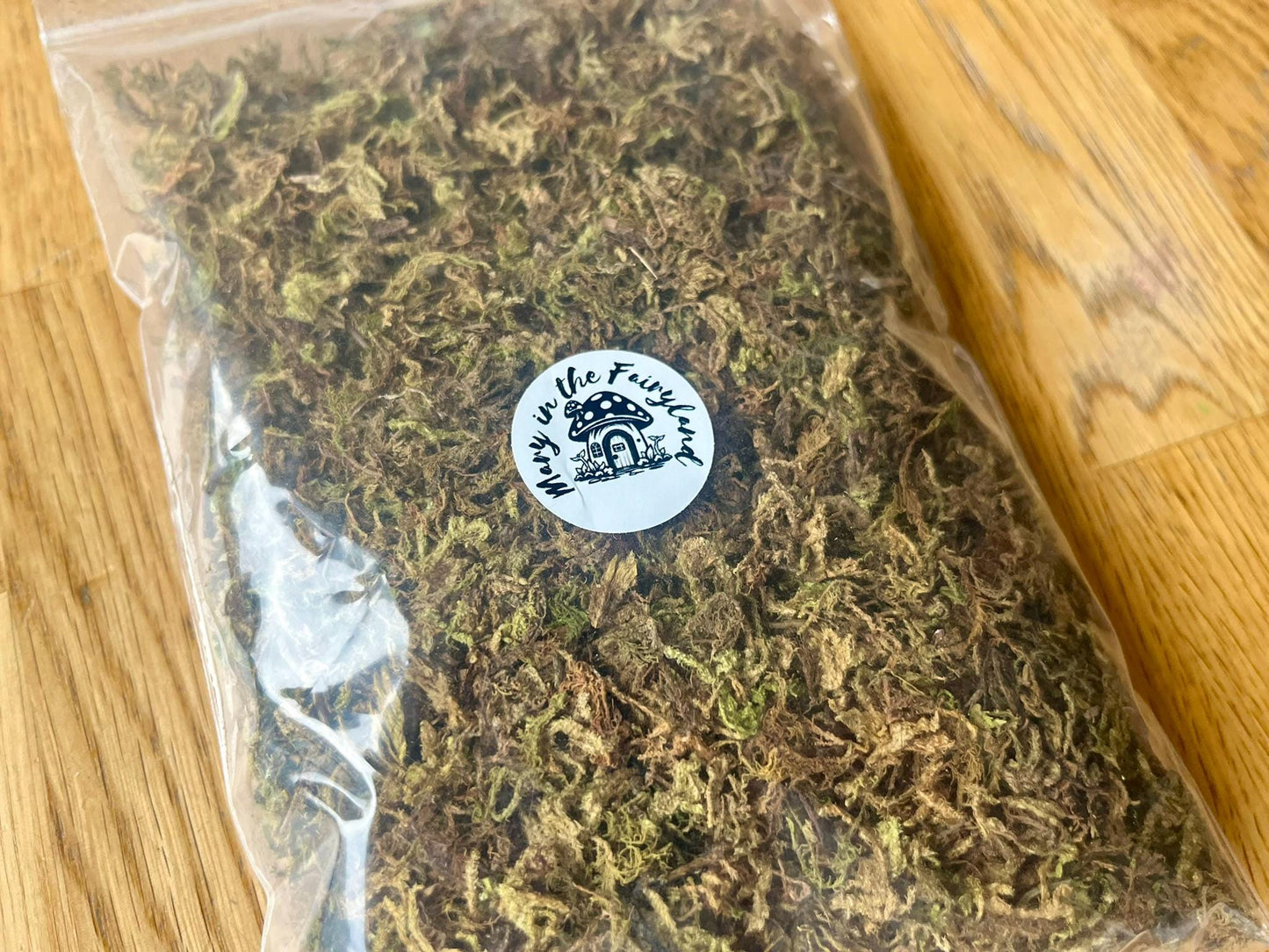 Natural Dried Forest Moss – Perfect for Fairy Gardens & Miniature Creations