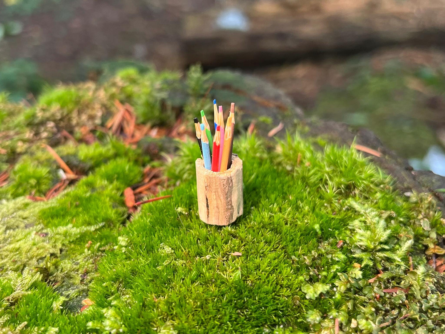 8 Miniature Colorful Pencils
