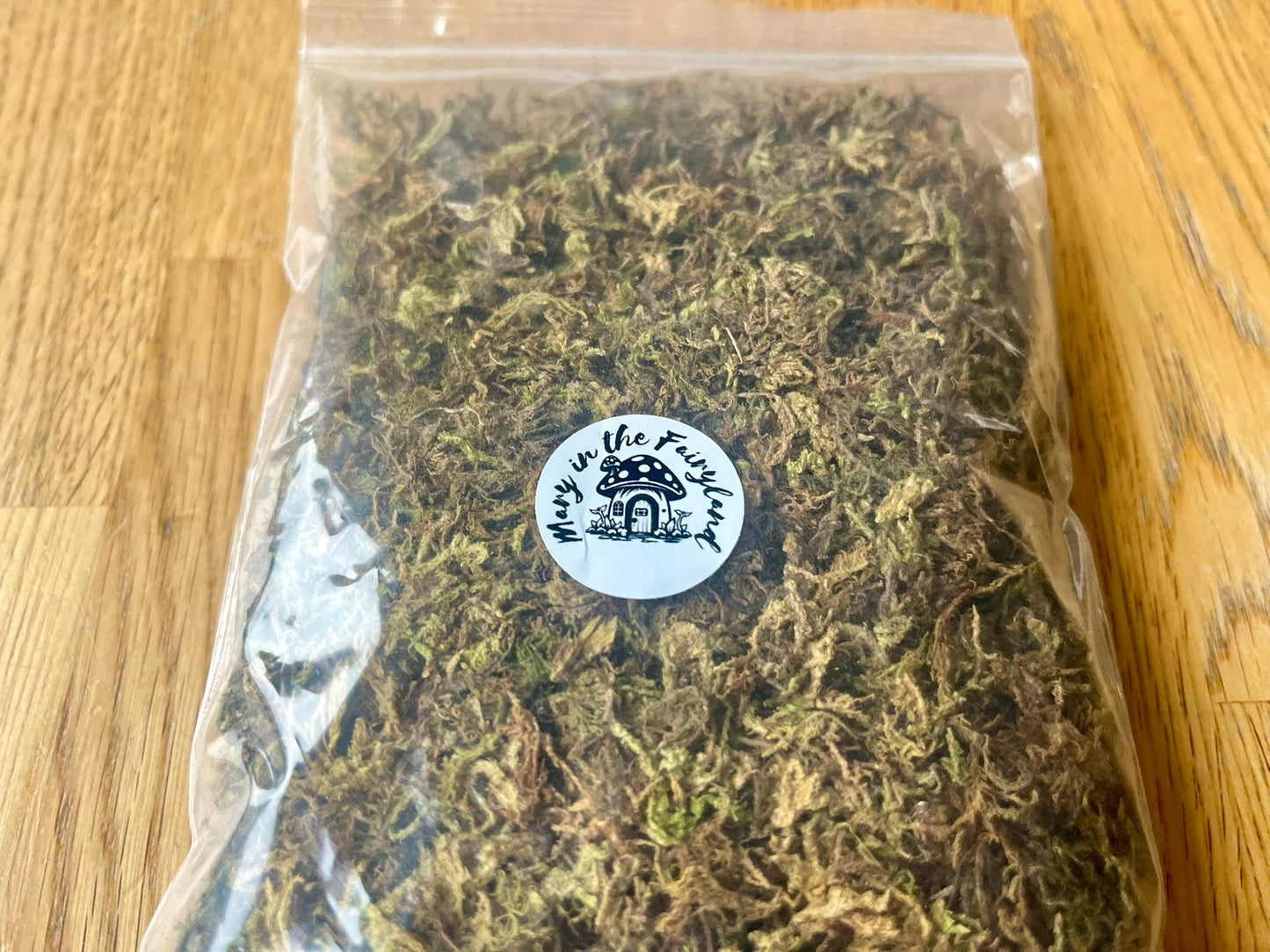 Natural Dried Forest Moss – Perfect for Fairy Gardens & Miniature Creations