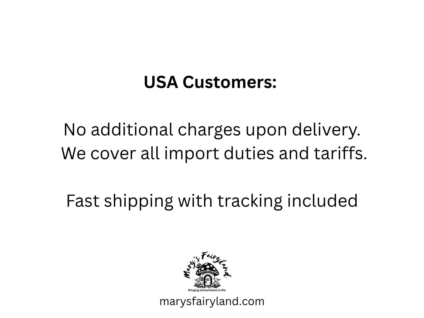 Fairy Garden Gift Set: FairyDoor, Bench, Broom & Watering Can - FREE U.S. Shipping