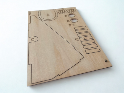 Fairy House Kit with Solar Light - DIY Wooden Garden Cottage to Build & Paint - Alina's Craft Kit