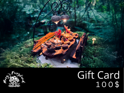 Mary's Fairyland Gift Card - Let Them Choose Their Own Magic