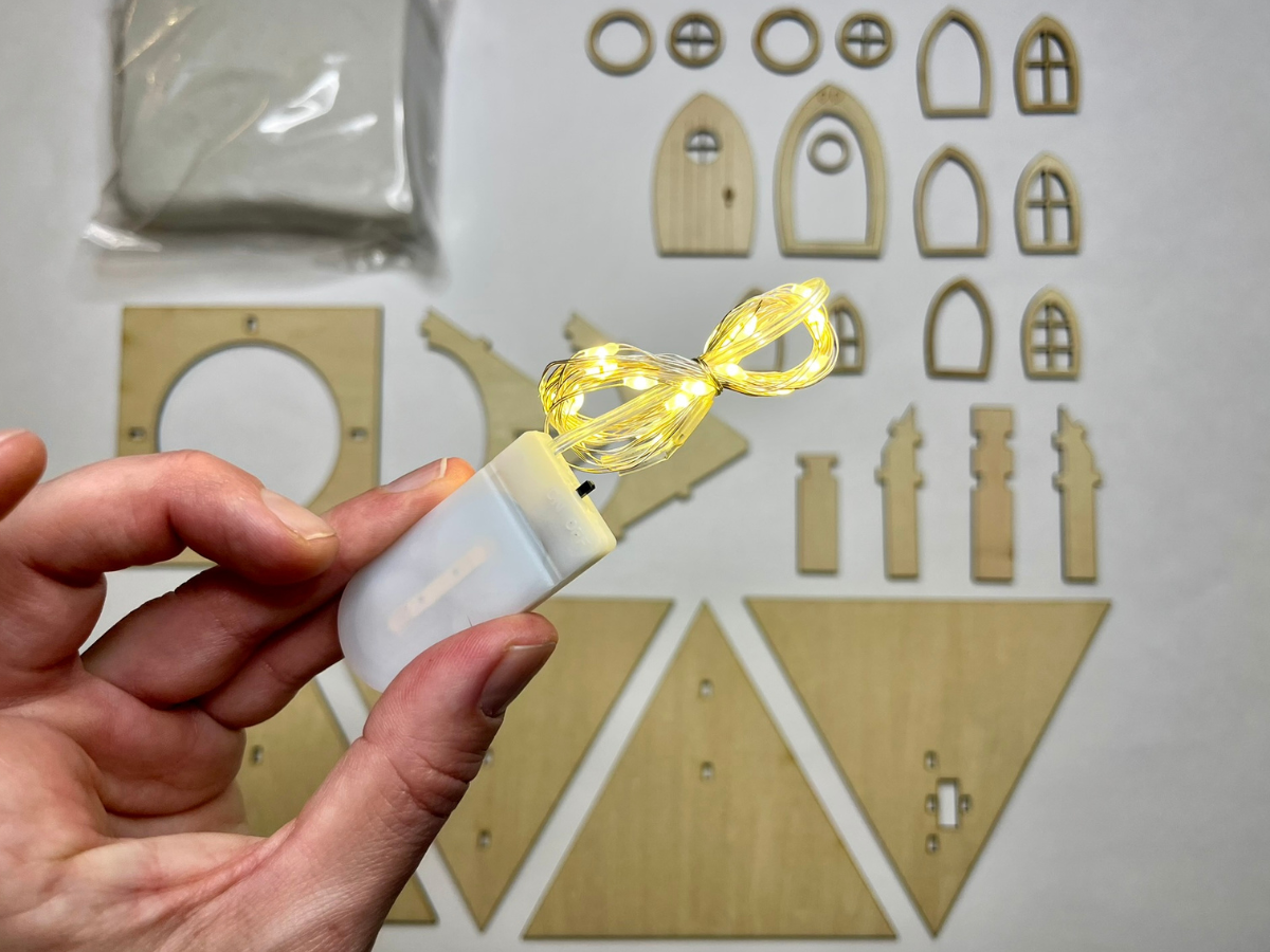 DIY Clay Fairy House Kit – Build & Decorate Your Own Magical Mini Home