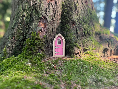 DIY Gothic Fairy Door Set - Build & Decorate Your Own Fairy Door