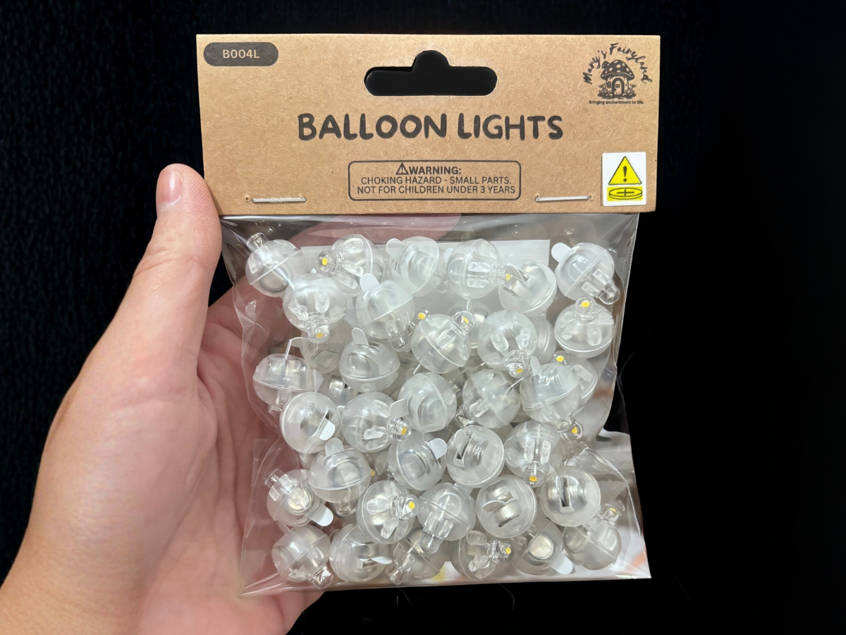Mini Balloon Lights – Warm White Glow for Fairy Lanterns