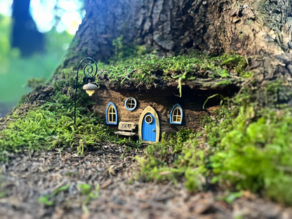 Finished Small Fairy Door and Window Set - Build a Magical Fairy House