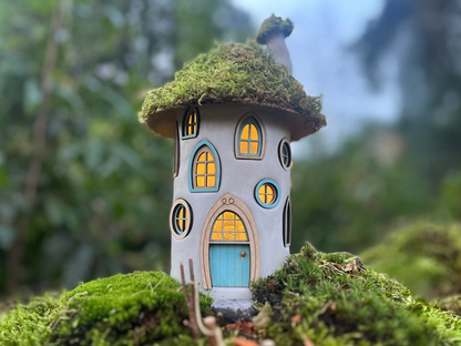 Finished Small Fairy Door and Window Set - Build a Magical Fairy House