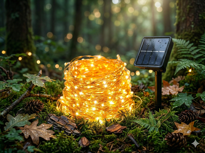 Solar Fairy Lights - Outdoor Magic for Your Fairy Garden