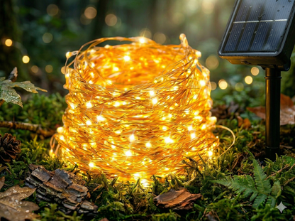 Solar Fairy Lights - Outdoor Magic for Your Fairy Garden