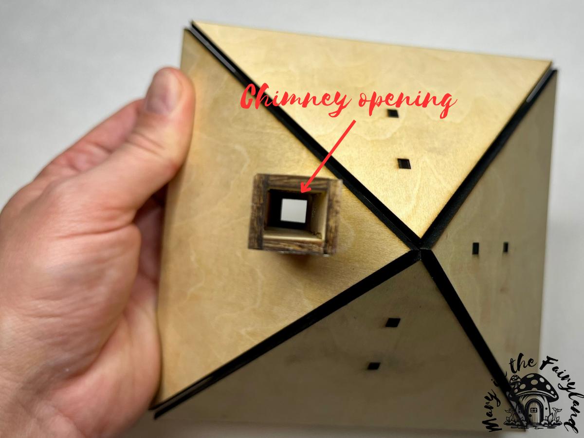 DIY Pyramid Hip Roof for Fairy Houses – Easy to Assemble and Customize