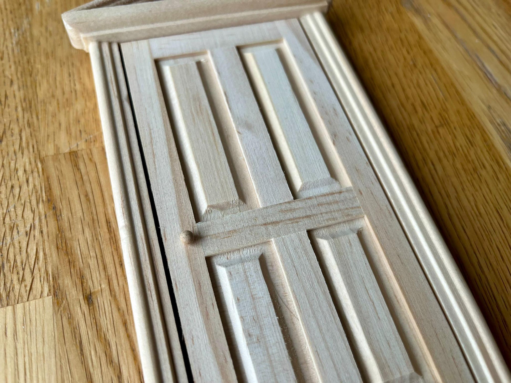 Openable Wooden Fairy Door – DIY Fairy Garden Accessory