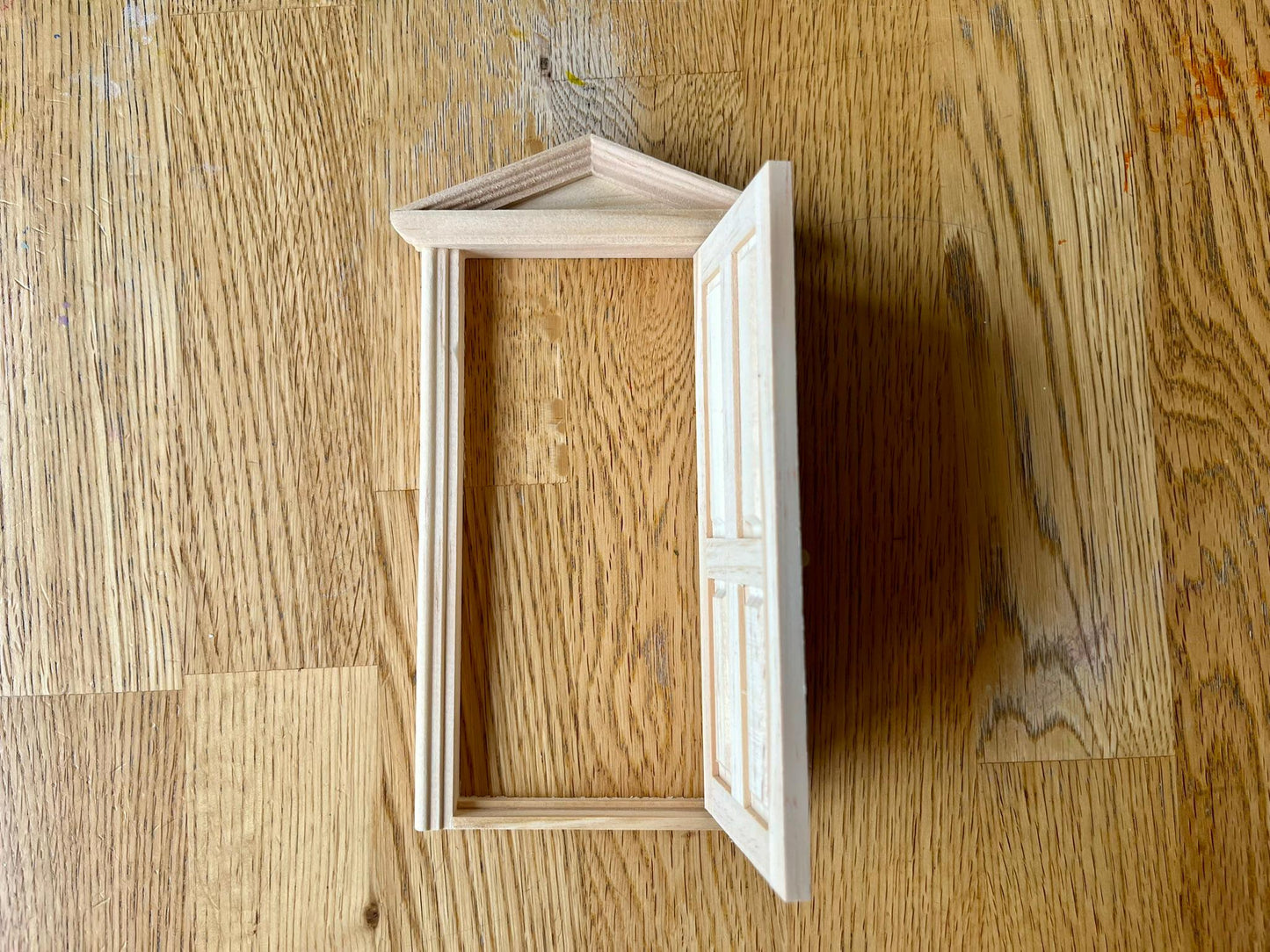 Openable Wooden Fairy Door – DIY Fairy Garden Accessory