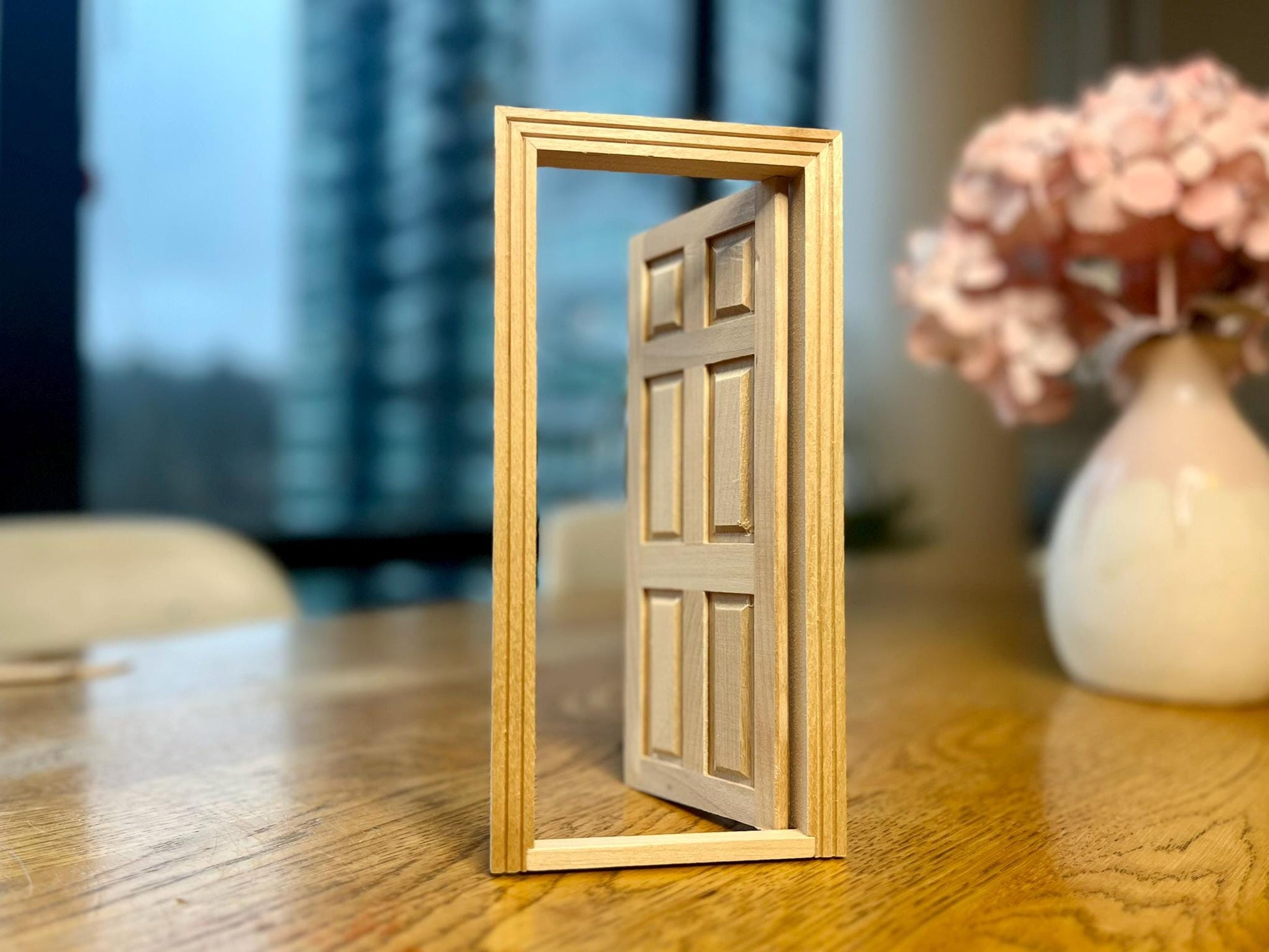 Openable Wooden Fairy Door – DIY Fairy Garden Accessory