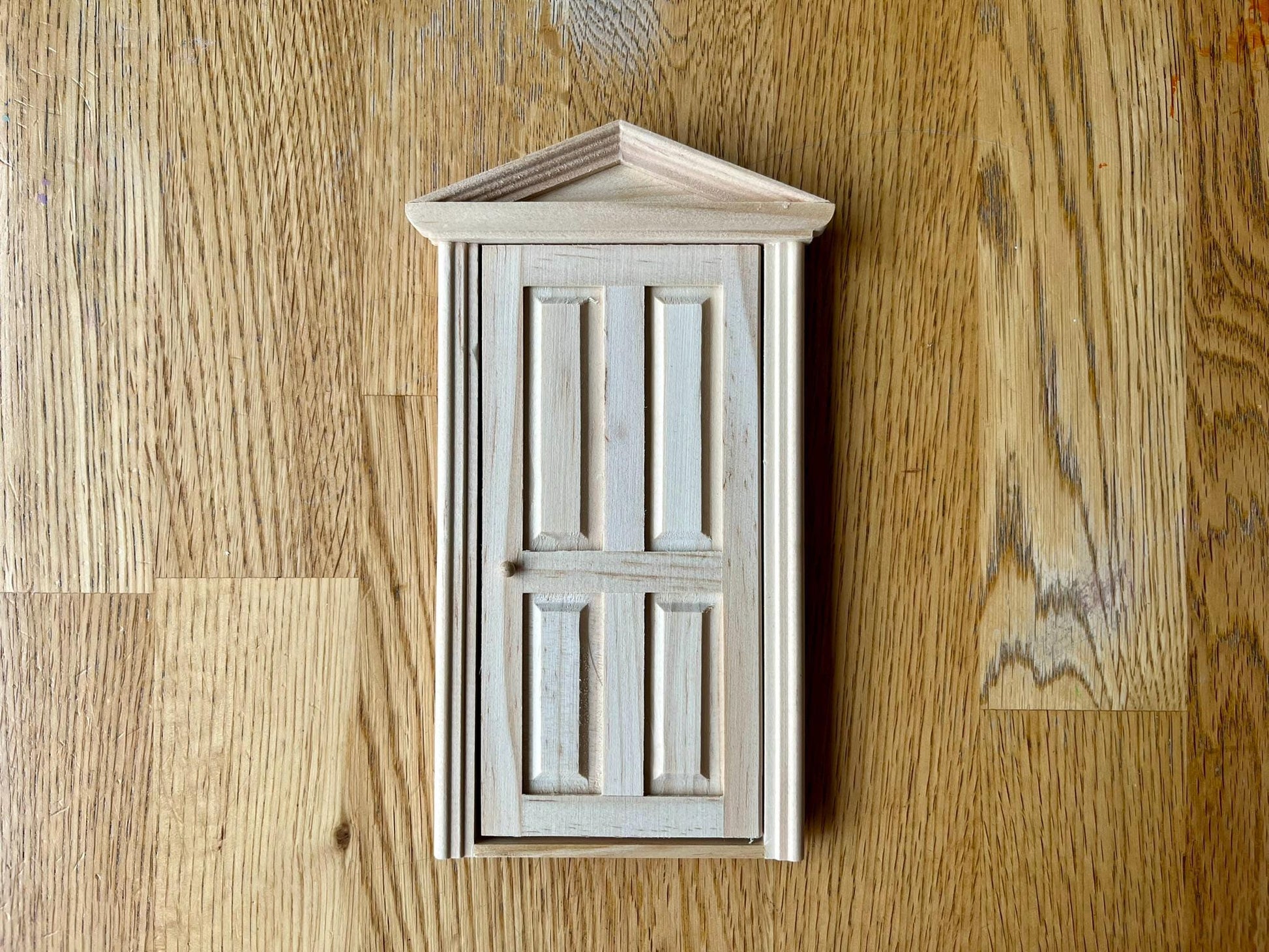 Openable Wooden Fairy Door – DIY Fairy Garden Accessory