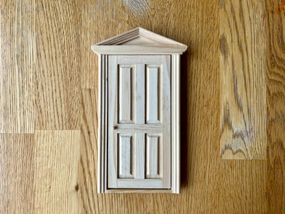 Openable Wooden Fairy Door – DIY Fairy Garden Accessory