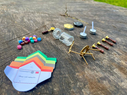 Miniature Wax Seal Stamp Kit – Create a Lovely Fairy Letter with a Real Wax Stamp