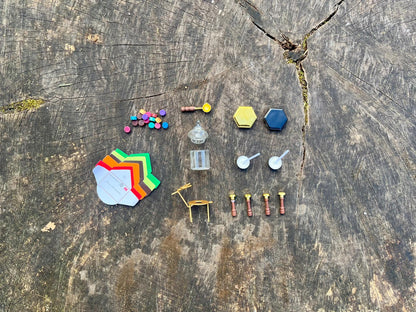 Miniature Wax Seal Stamp Kit – Create a Lovely Fairy Letter with a Real Wax Stamp