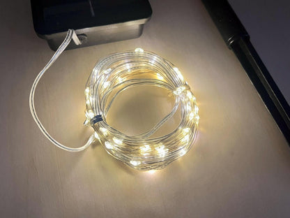 Solar Fairy Lights – Outdoor Magic for Your Fairy Garden (7m, 50 LEDs)