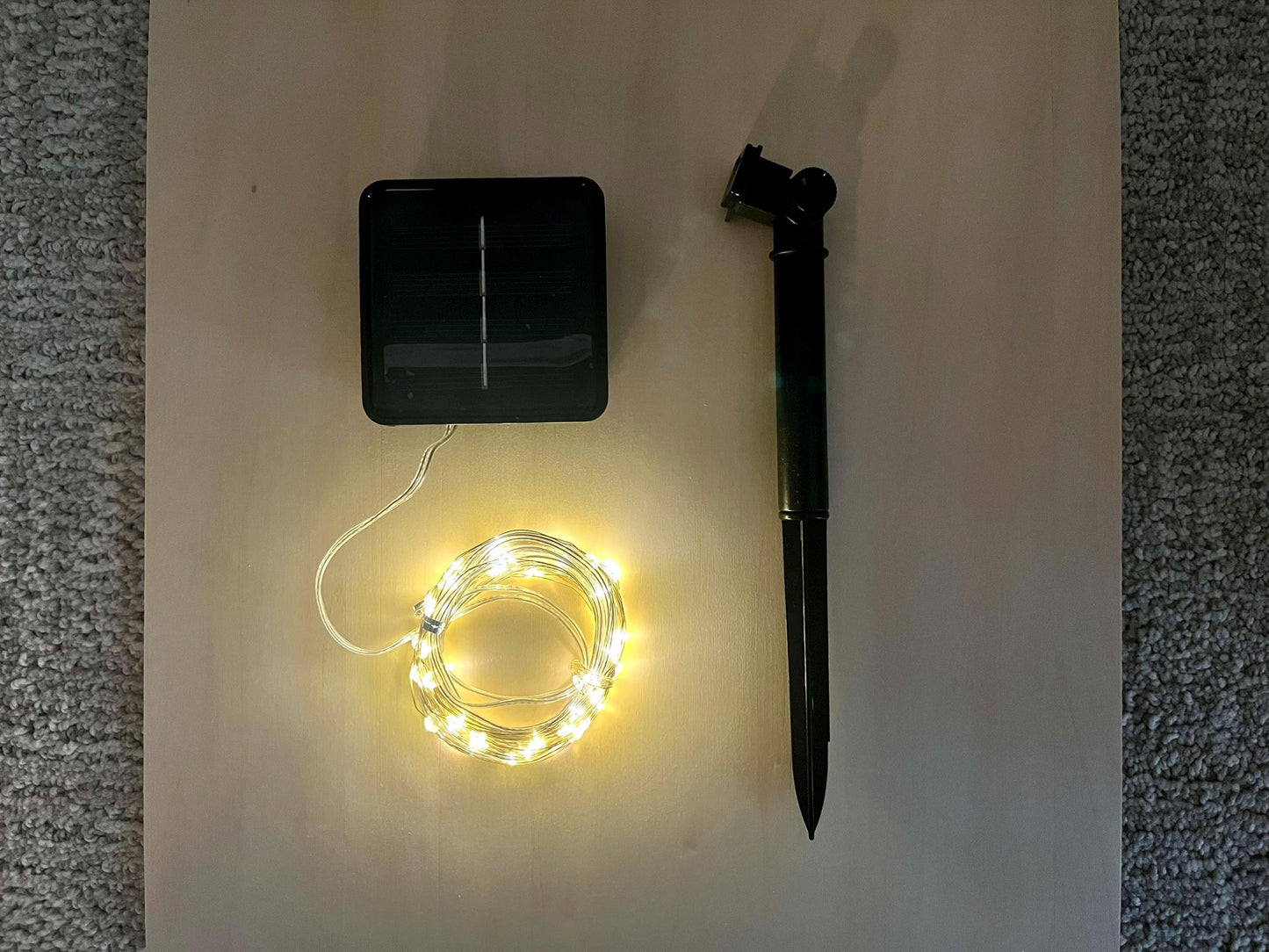 Solar Fairy Lights – Outdoor Magic for Your Fairy Garden (7m, 50 LEDs)