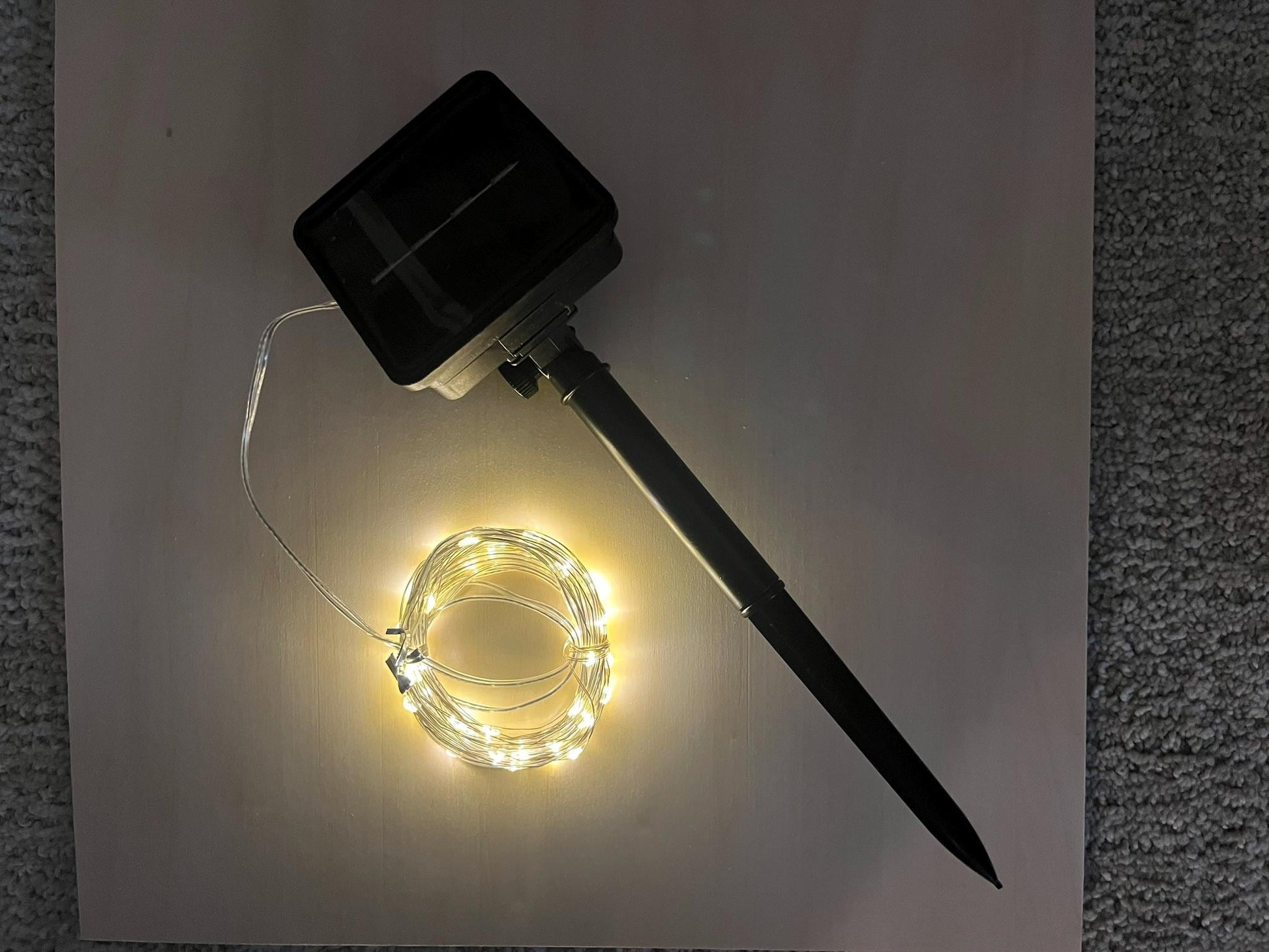 Solar Fairy Lights – Outdoor Magic for Your Fairy Garden (7m, 50 LEDs)