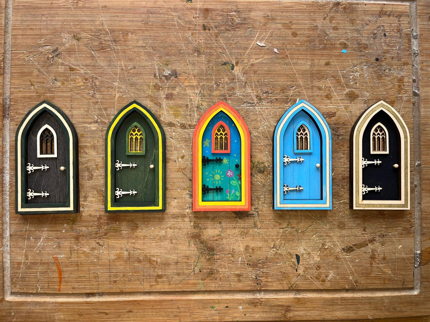 DIY Gothic Fairy Door Kit – Bulk Sets for Birthday Parties, Workshops, Crafting Fun etc.