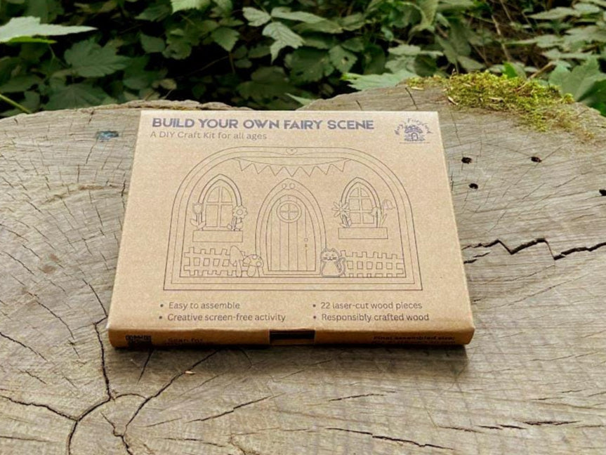 Party Box – 10 DIY Fairy Scene Kits | Birthday Craft Activity for Kids | Fairy Garden Party Favor Set | Includes Tools & Envelopes