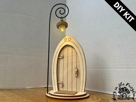DIY Fairy Door Kit with Fairy Lamp – Fun for Kids and Families
