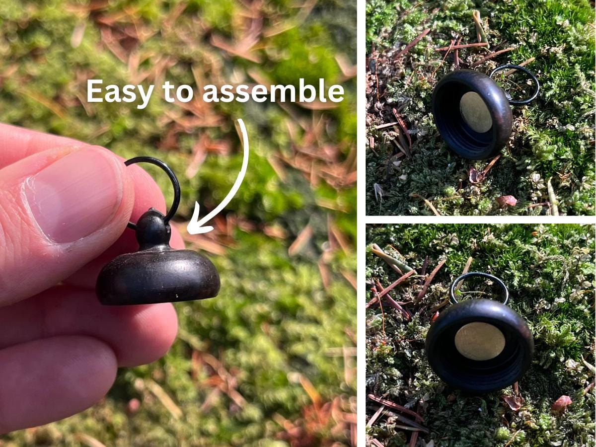 DIY Fairy Lantern Kit with Wooden Acorn Cap – Create 5 Magical Fairy Lights