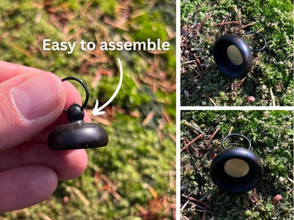 DIY Fairy Lantern Kit with Wooden Acorn Cap – Create 5 Magical Fairy Lights