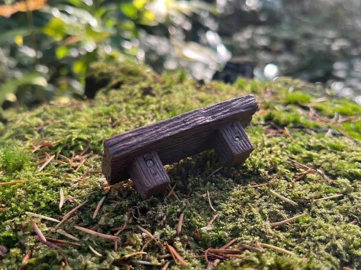 Easter Fairy Basket Gift Set, Fairy Door Bundle, Easter Basket Filler, Mini Fairy Garden Gift, Fairy Bench Broom Watering Can