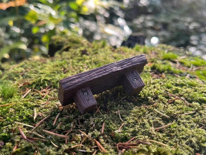 Easter Fairy Basket Gift Set, Fairy Door Bundle, Easter Basket Filler, Mini Fairy Garden Gift, Fairy Bench Broom Watering Can