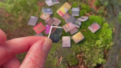 Miniature Books Set – 10PCS PVC Miniature Book Covers for Fairy Garden, Decor & Gifts