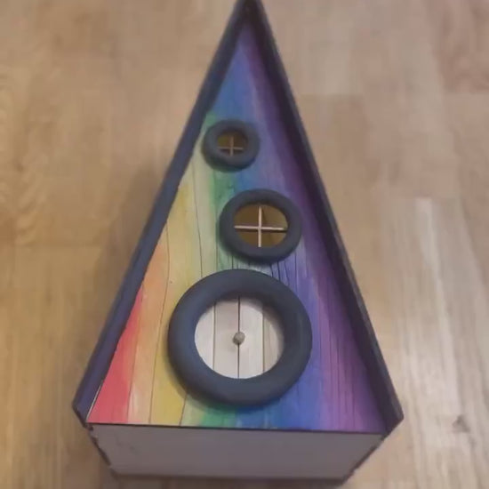 DIY A-Frame Fairy House Kit for Magical Experiences