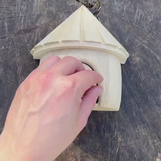 Fairy Garden Wooden Log Cabin – DIY Craftable Decor