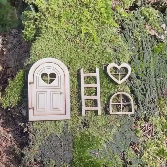 Enchanting Fairy Doors DIY Kit - Where Imagination Opens to Magic