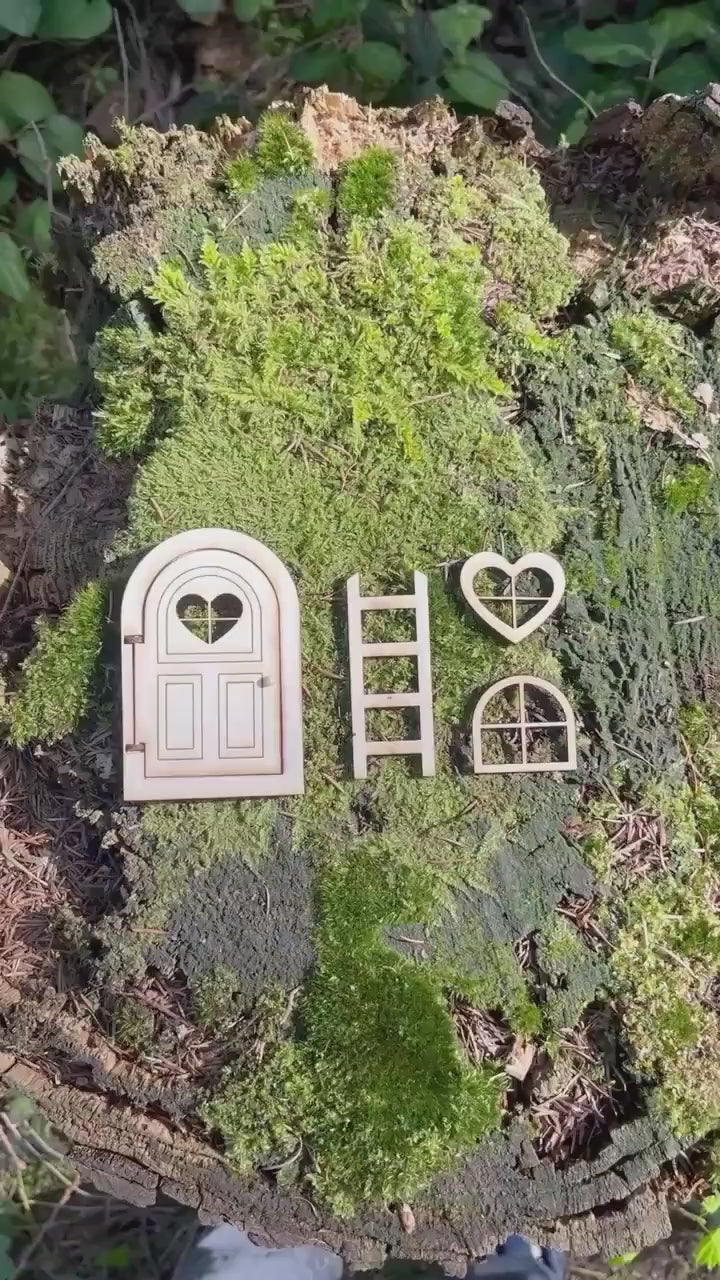 Enchanting Fairy Doors DIY Kit - Where Imagination Opens to Magic