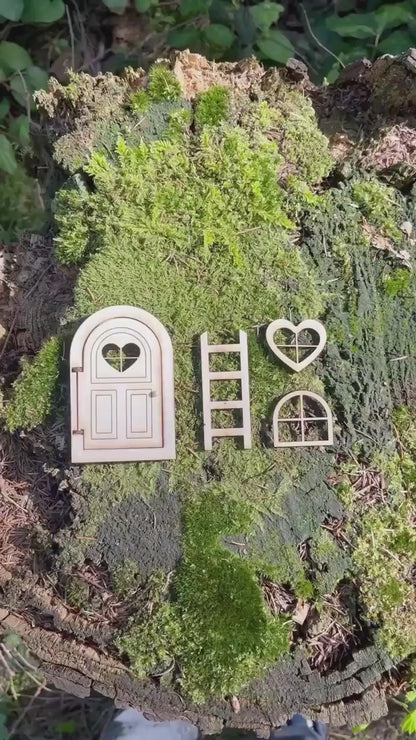 Enchanting Fairy Doors DIY Kit - Where Imagination Opens to Magic